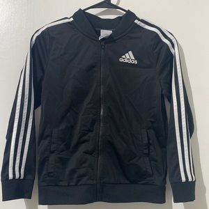 Black Adidas Junior unisex jacket